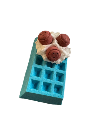 Cookie Monster Waffle Bath Bomb