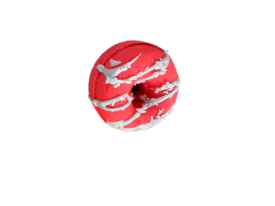 Strawberry Sour Straps Donut Bomb