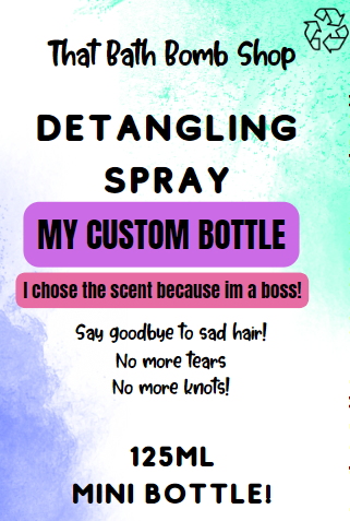 Custom Fragrance Detangling Spray 125ml