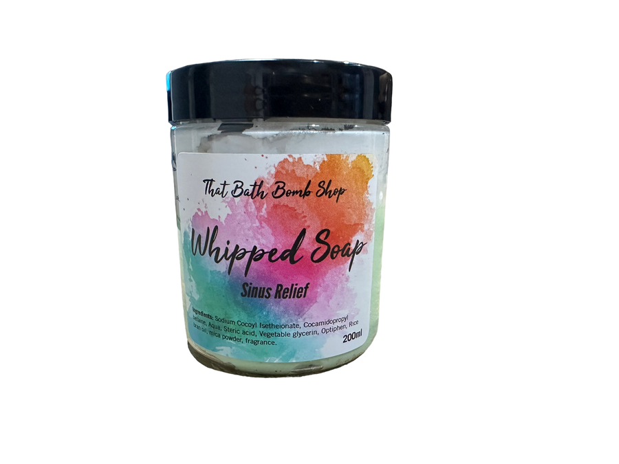 Sinus Whipped Soap