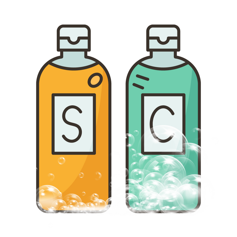 Cotton Candy Shampoo And Conditioner Pack 300ML